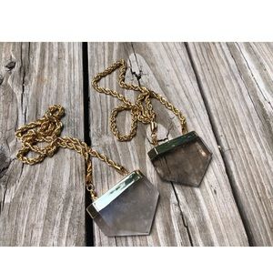 BCP Jewelry Sailor Smoky Quartz Necklace